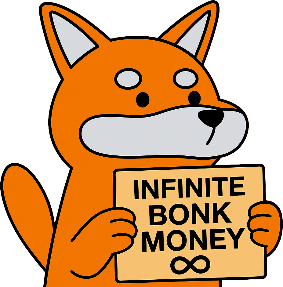 Character explaining the coin